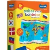 Países e suas Bandeiras - Jogo Educativo da Toyster Brinquedos